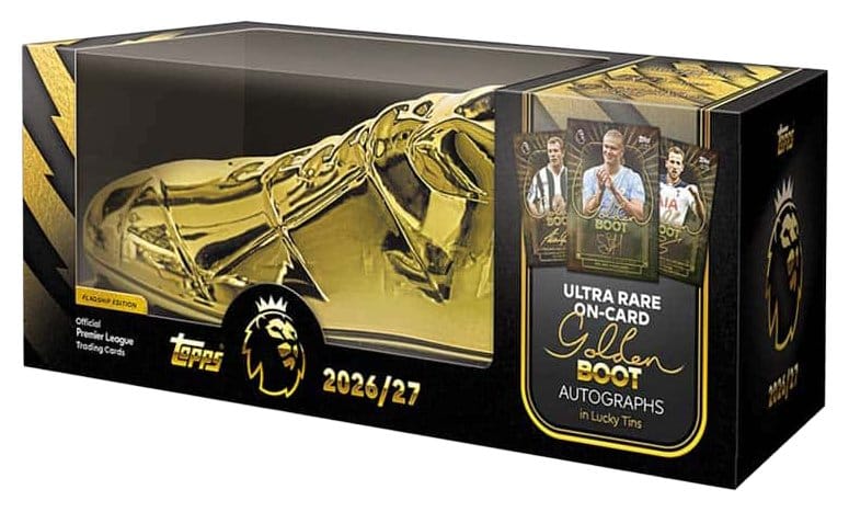 Premier League 2026/2027 Trading Cards Golden Boot Tin