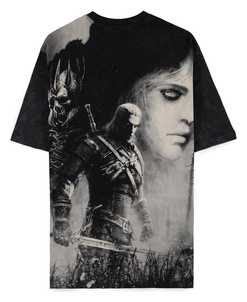 The Witcher T-Shirt Geralt and Yennefer L