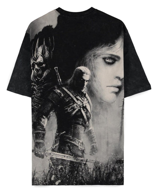 The Witcher T-Shirt Geralt and Yennefer L