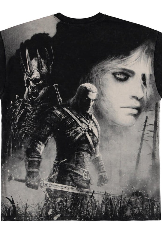 The Witcher T-Shirt Geralt and Yennefer L