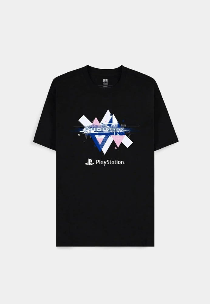 PlayStation T-Shirt Forever Gaming Size L