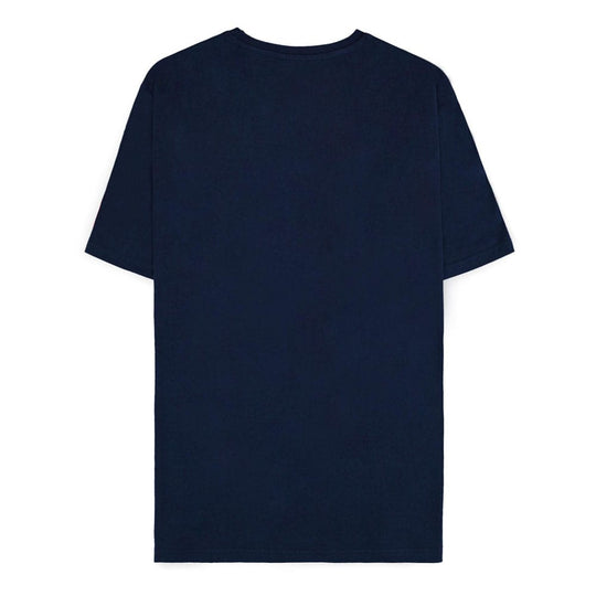 Sesame Street T-Shirt Cookie Monster Navy Cookie Break Size M