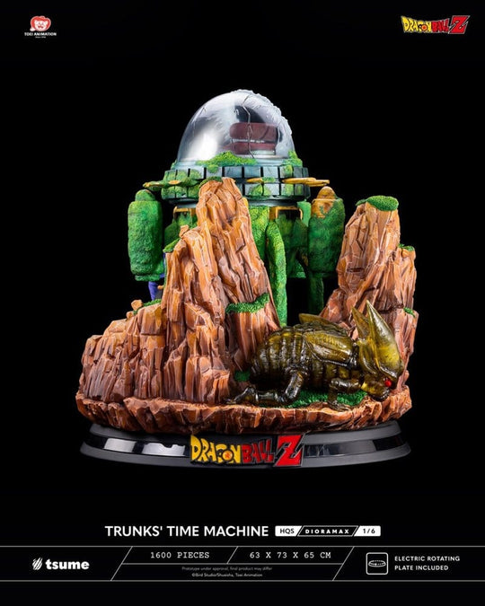 Dragon Ball Z HQS Dioramax Figure 1/6 Trunks' Time Machine