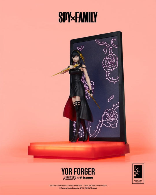 Spy x Family Neon Figure 1/9 Yor Forger 20 cm