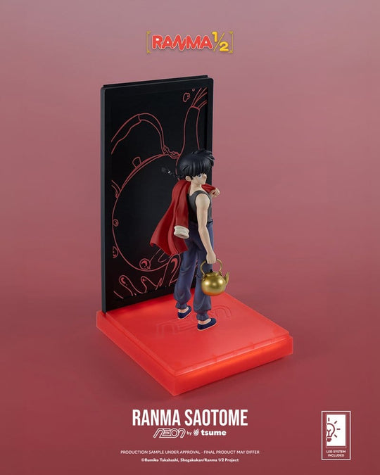 Ranma Neon Figure 1/9 Ranma Saotome Boy 20 cm
