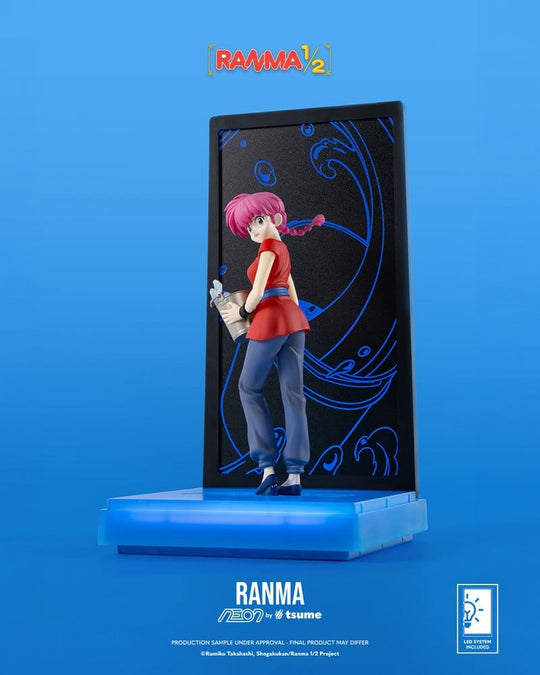 Ranma Neon Figure 1/9 Ranma Saotome Girl 20 cm