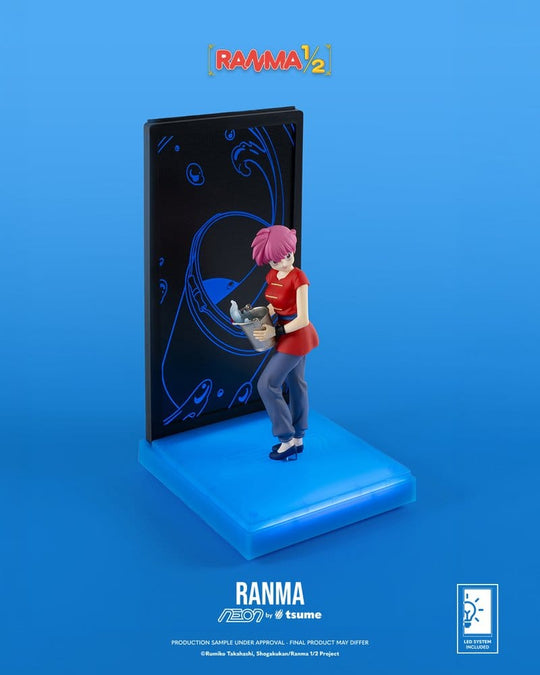 Ranma Neon Figure 1/9 Ranma Saotome Girl 20 cm
