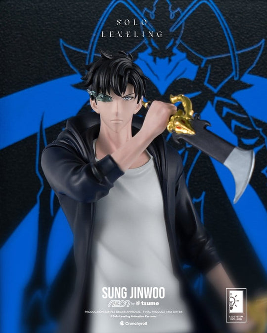 Solo Leveling Neon Figure 1/9 Sung Jinwoo 20 cm