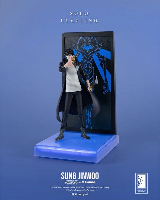 Solo Leveling Neon Figure 1/9 Sung Jinwoo 20 cm