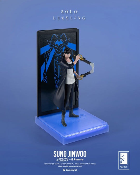 Solo Leveling Neon Figure 1/9 Sung Jinwoo 20 cm