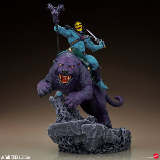 Masters of the Universe 1/4 Figure Skeletor & Panthor 81 cm