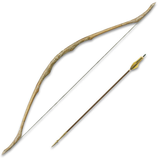 Lord of the Rings Replica 1/1 Legolas Lothlorien Bow with arrow 97 cm