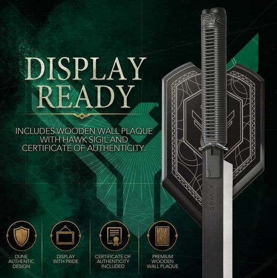 Dune Replica 1/1 Duncan Idaho Shortsword with Wall Mount 63 cm