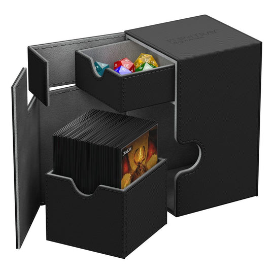 Ultimate Guard Flip´n´Tray  Deck Case 100+ Standard Size XenoSkin Black