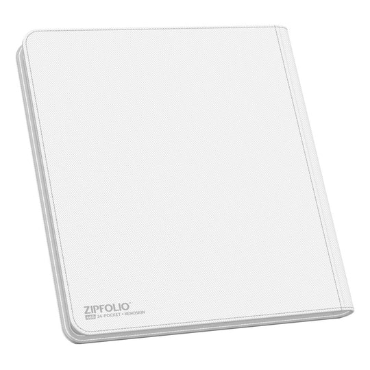 Ultimate Guard Zipfolio 480  24-Pocket Xenoskin - White