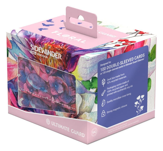 Ultimate Guard Sidewinder 100+ Xenoskin "Floral Places" - Lotus Bloom