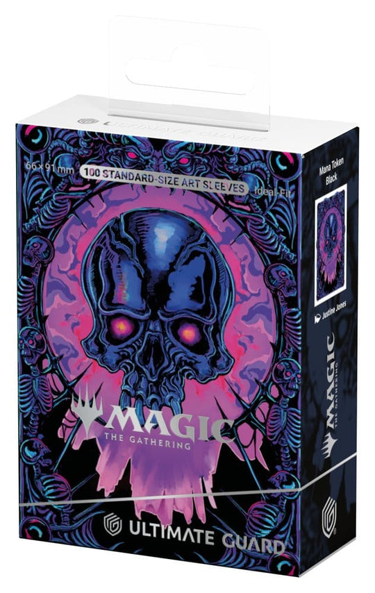 Ultimate Guard Art Sleeves Magic: The Gathering  "Mana Token" - Swamp