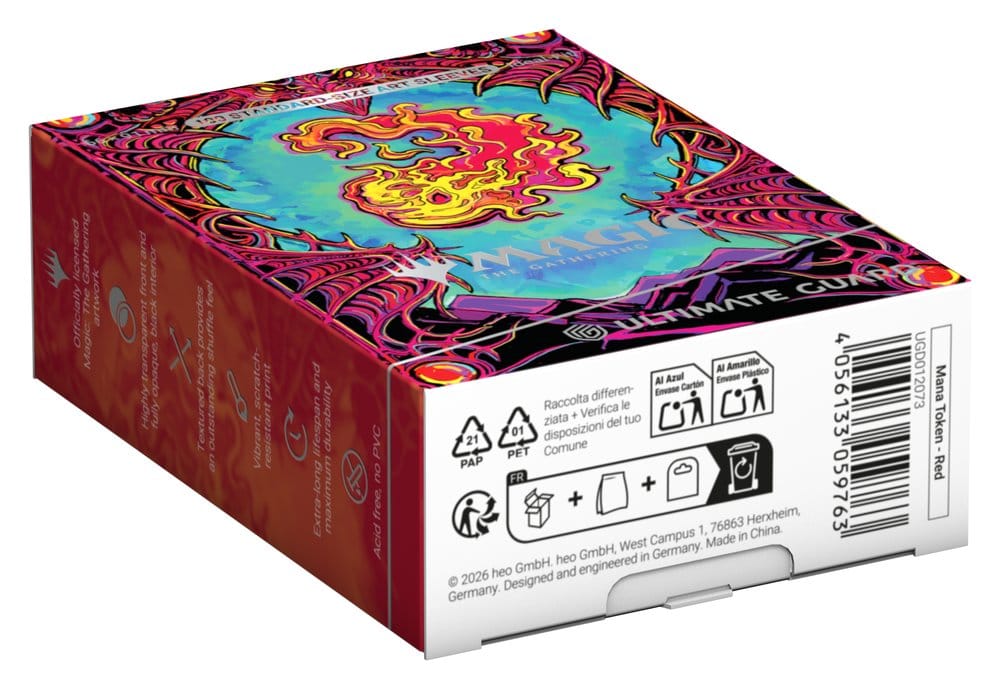 Ultimate Guard Art Sleeves Magic: The Gathering  "Mana Token" - Mountain