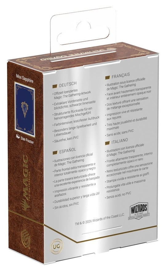 Ultimate Guard Art Sleeves Magic: The Gathering "Mox Collection" - Sapphire