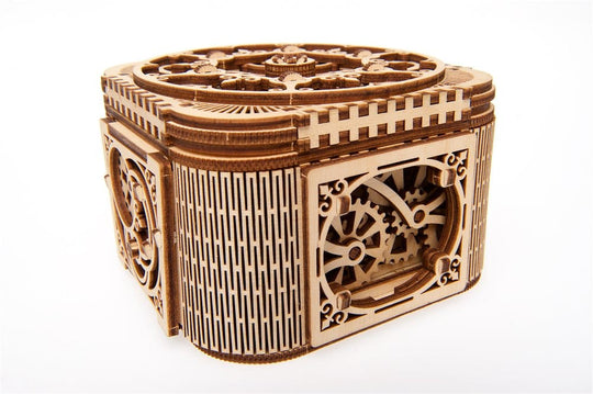 Ugears 3D Wooden Puzzle Treasure Box