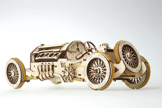 Ugears 3D Wooden Puzzle U-9 Grand Prix Car