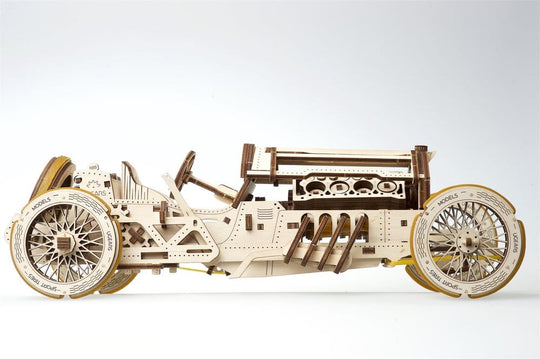 Ugears 3D Wooden Puzzle U-9 Grand Prix Car