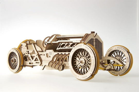Ugears 3D Wooden Puzzle U-9 Grand Prix Car