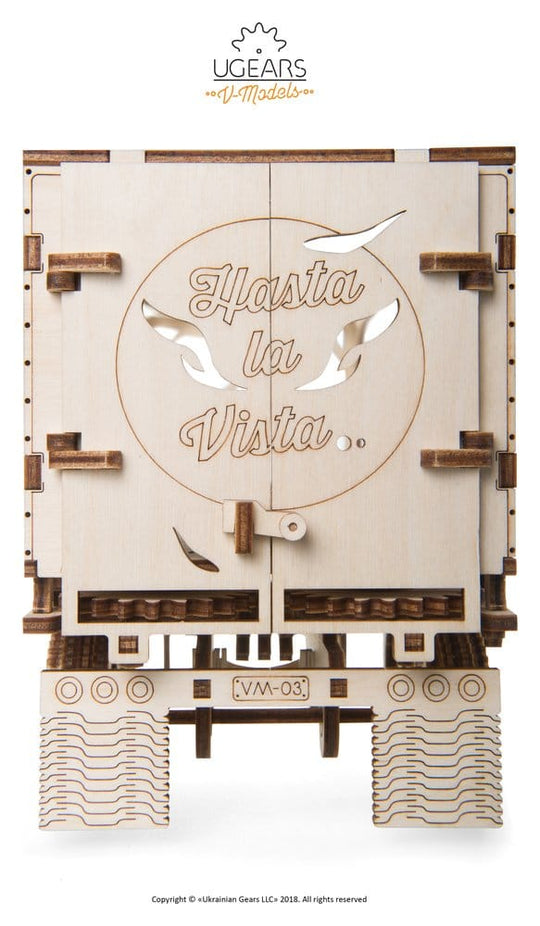 Ugears 3D Wooden Puzzle Trailer for Heavy Boy Truck VM-03