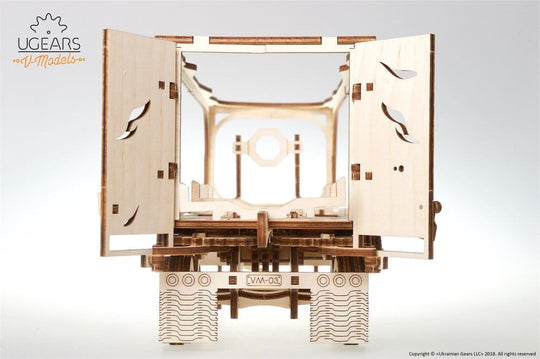 Ugears 3D Wooden Puzzle Trailer for Heavy Boy Truck VM-03