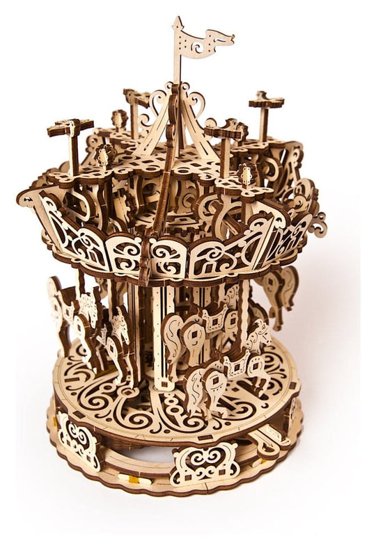 Ugears 3D Wooden Puzzle Carousel