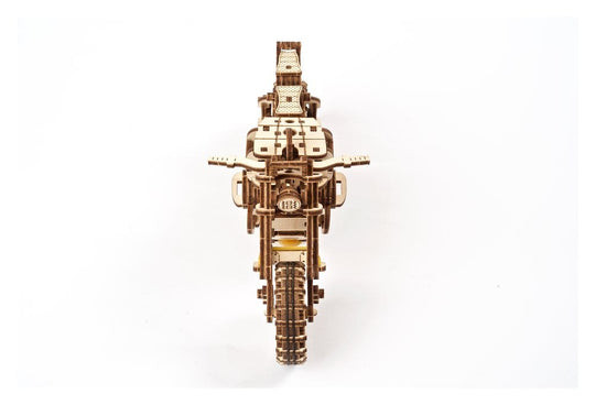 Ugears 3D Wooden Puzzle Scrambler UGR-10 with sidecar