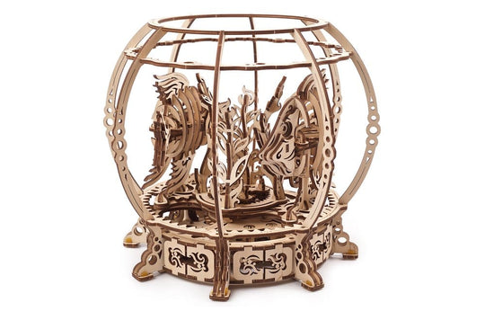 Ugears 3D Wooden Puzzle Mechanical Aquarium