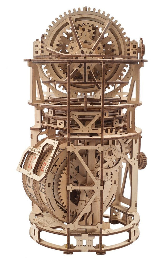 Ugears 3D Wooden Puzzle Sky Watcher Tourbillon Table Clock