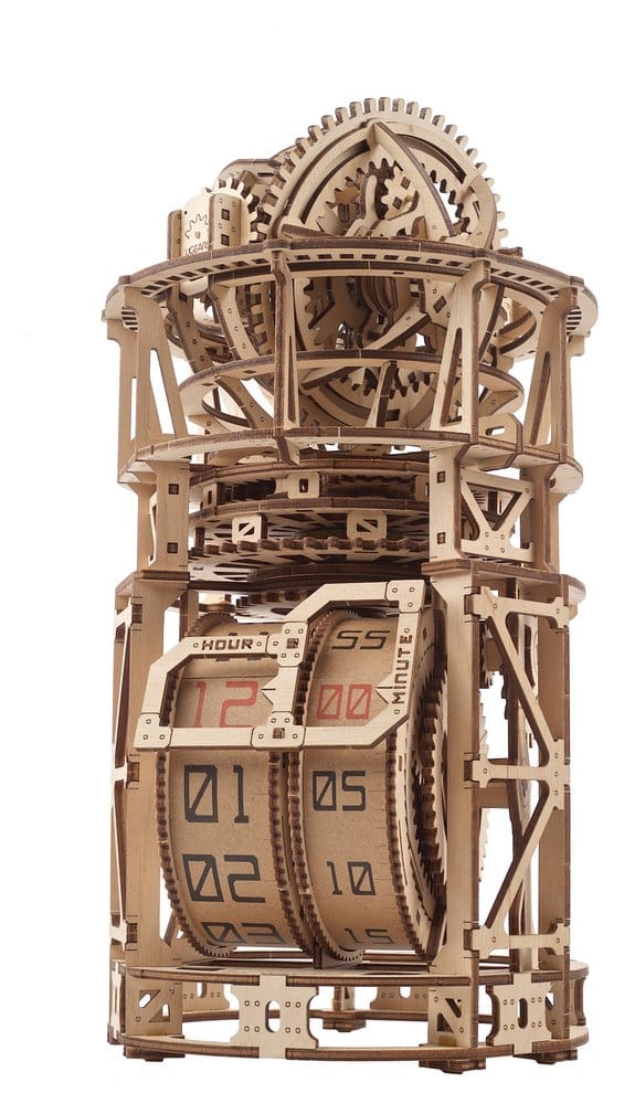 Ugears 3D Wooden Puzzle Sky Watcher Tourbillon Table Clock