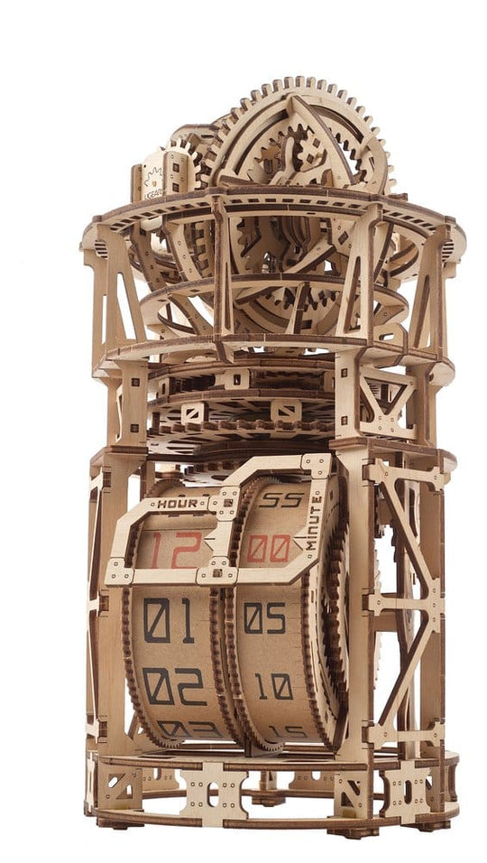 Ugears 3D Wooden Puzzle Sky Watcher Tourbillon Table Clock