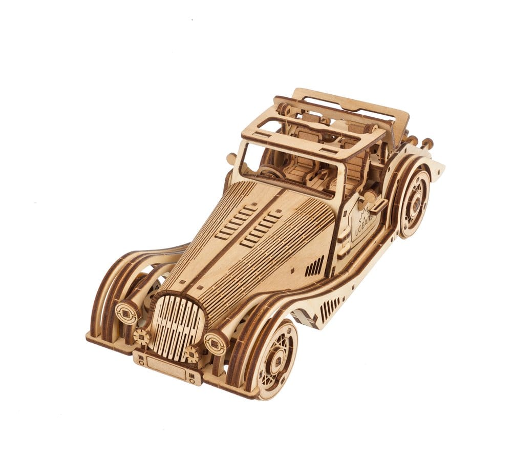 Ugears 3D Wooden Puzzle Sports Car Rapid Mouse