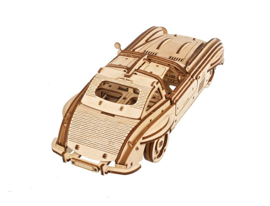 Ugears 3D Wooden Puzzle Winged Sports Coupe