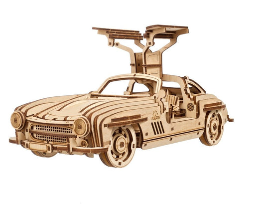 Ugears 3D Wooden Puzzle Winged Sports Coupe