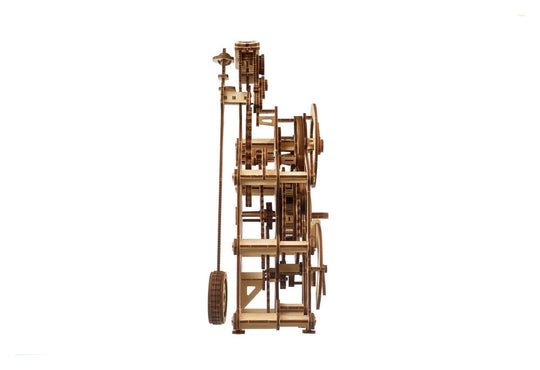 Ugears 3D Wooden Puzzle Engine Clock