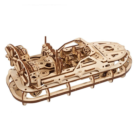 Ugears 3D Wooden Puzzle Rescue Hovercraft