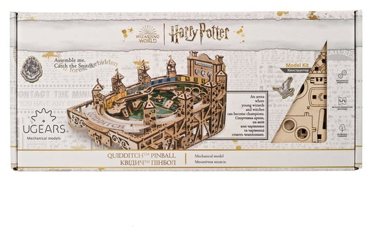 Harry Potter 3D Wooden Puzzle Quidditch Pinball