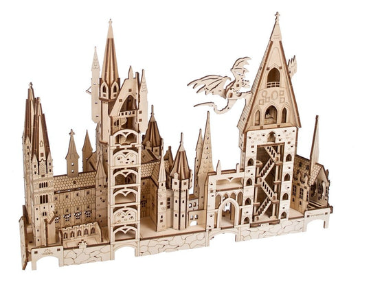 Harry Potter 3D Wooden Puzzle Hogwarts Castle