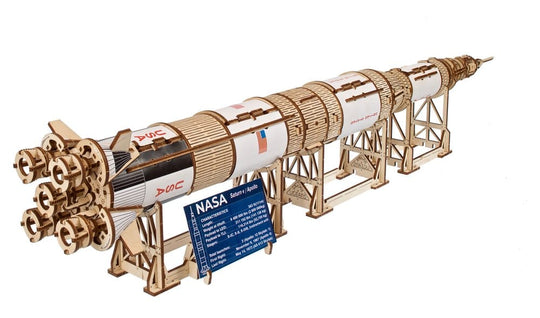 NASA 3D Wooden Puzzle Saturn V