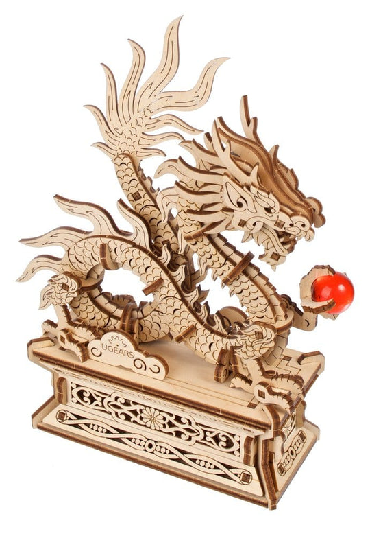Ugears 3D Wooden Puzzle Wood Dragon