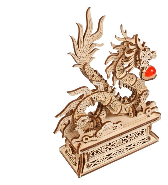 Ugears 3D Wooden Puzzle Wood Dragon