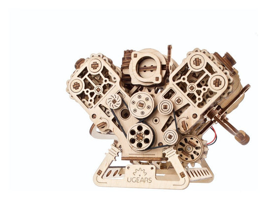 Ugears 3D Wooden Puzzle V8 Engine