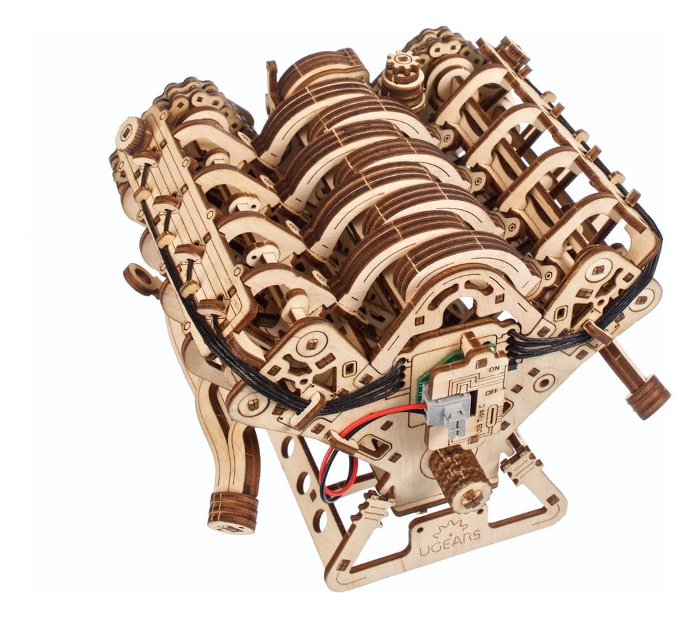 Ugears 3D Wooden Puzzle V8 Engine