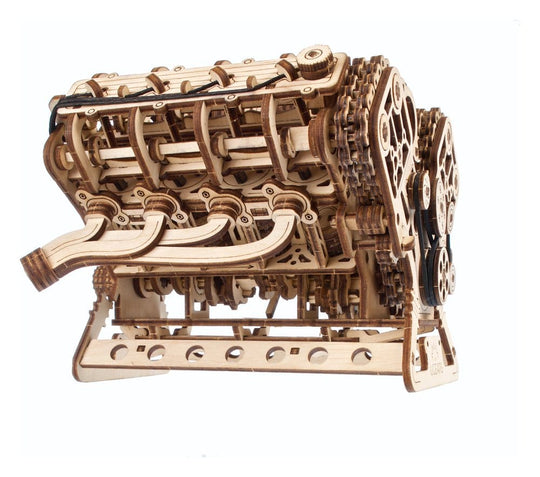 Ugears 3D Wooden Puzzle V8 Engine