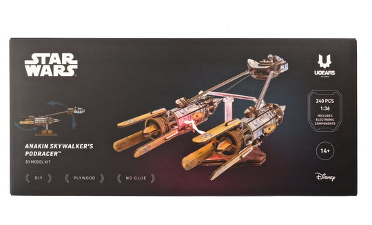 Star Wars 3D Wooden Puzzle Anakin Skywalker's Podracer