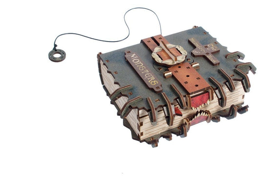 Harry Potter 3D Wooden Puzzle The Monster Book of Monsters